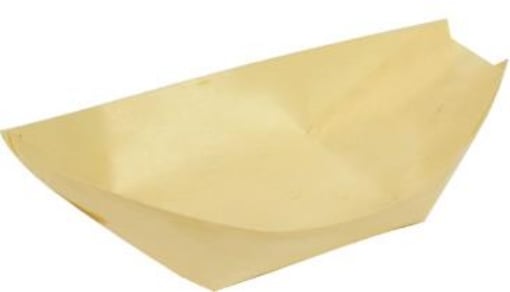 MAURY'S BARCHETTA 22,5CM BAMBOO 8PZ MONOUSO PER FINGER FOOD APERITIVO HAPPY HOUR