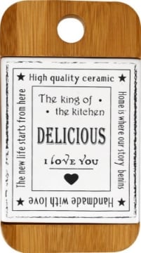 MAURY'S DELICIOUS TAGLIERE CON INSERTO IN CERAMICA 28CM