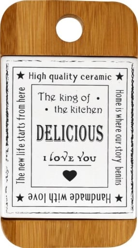MAURY'S DELICIOUS TAGLIERE CON INSERTO IN CERAMICA 28CM