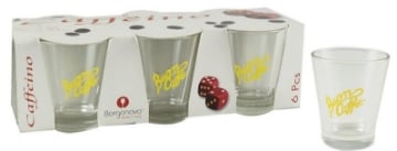 BORGONOVO BUON CAFFE BICCHIERI 6 PEZZI 