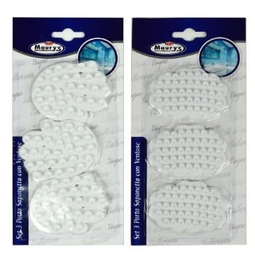 MAURY'S PORTASAPONE CON VENTOSE FORME ASSORTITE