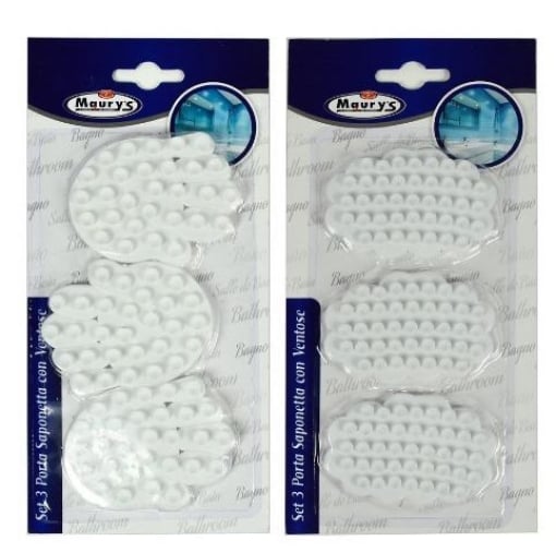 MAURY'S PORTASAPONE CON VENTOSE FORME ASSORTITE