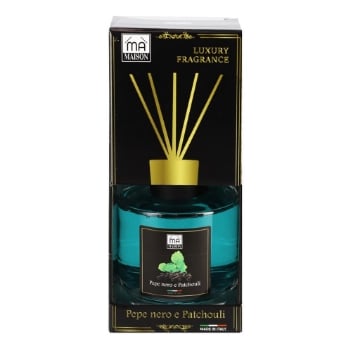 DIFFUSORE AMBIENTE 500ML PEPE NERO E PATCHOULI OKX