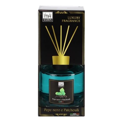 DIFFUSORE AMBIENTE 500ML PEPE NERO E PATCHOULI OKX