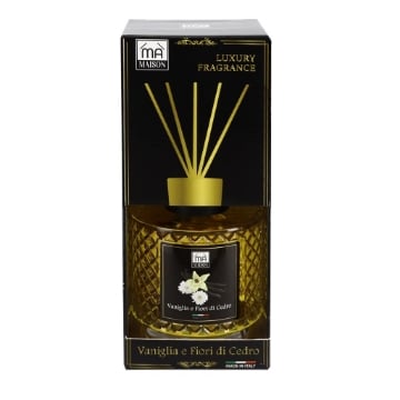 DIFFUSORE AMBIENTE 500ML VANIGLIA E FIORI DI CEDRO OKX