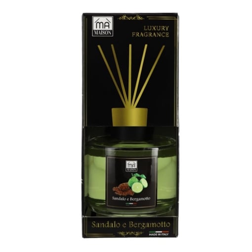 DIFFUSORE PER AMBIENTE 500ML SANDALO E BERGAMOTTO OKX