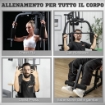 STAZIONE FITNESS ALLENAMENTO A CASA E PROFESSIONALE IN ACCIAIO148X108X207 CM 