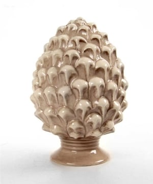 PIGNA COLORE ANTICATO IN CERAMICA IDEA ARREDO11X11X17 CM DA TAVOLO ARTIGIANI D'ORIENTE OKX