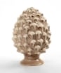 PIGNA COLORE ANTICATO IN CERAMICA IDEA ARREDO 14X14X22 CM DA TAVOLO ARTIGIANI D'ORIENTE  OKX