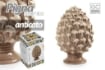 PIGNA COLORE ANTICATO IN CERAMICA IDEA ARREDO 14X14X22 CM DA TAVOLO ARTIGIANI D'ORIENTE  OKX