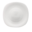SET DA SEI PIATTI PIANI LINEA PARMA ROCCO BORMIOLI IN OPALGLASS BIANCO QUADRATO 27 CM 