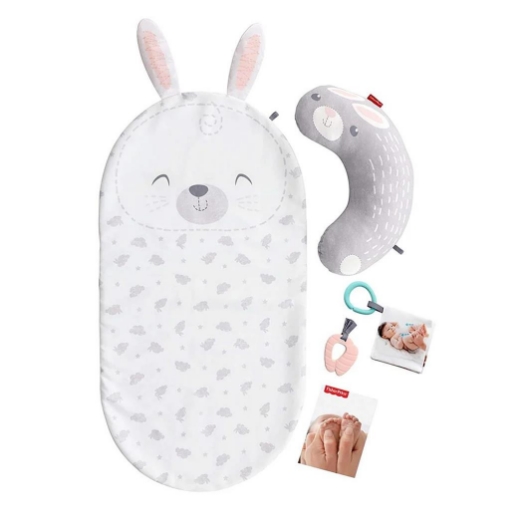 BABY BUNNY SET MASSAGGI GIOCATTOLO PER NEONATI 0+ MESI