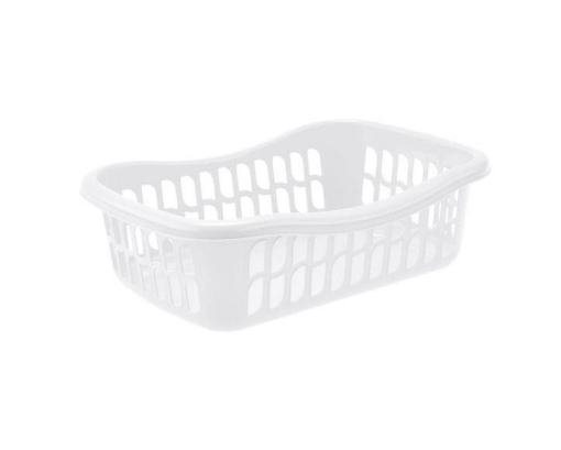 CESTO MULIUSO BRIO XL 47X31,5XH14,5CM IN COLORE BIANCO CAPIENZA 11,5 LT