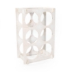 CANTINETTA WHITE  REALIZZATA IN LEGNODI BETULLA GREZZO 40 X 30 CM P15 CM