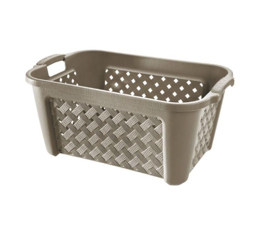PORTA BIANCHERIA ARIANNA DA 30LT IN COLORE TALPA 37.5X27.5X H47 CM