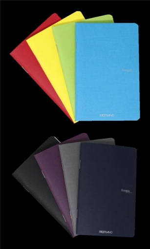 FABRIANO ECOQUA SET 4 QUADERNI TACCUINO POCKET PUNTINATO COLORI ASSORTITI 