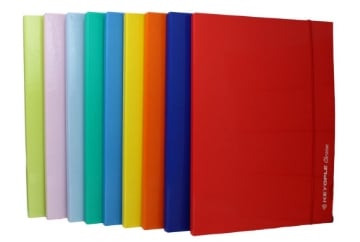 CARTELLA CON ELASTICO KEYOPLECHROM FORMATO A4 CON CARTONCINO RIGIDO COLORI ASSORTITI 