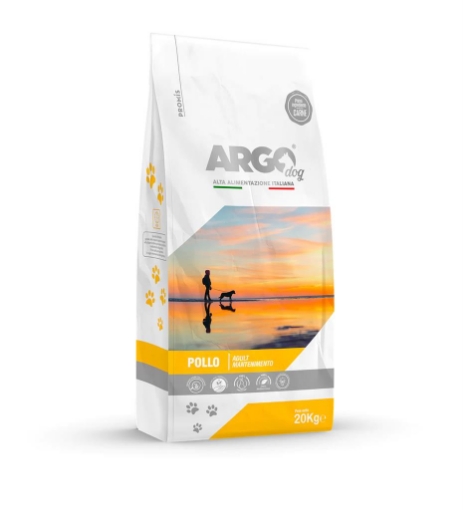 ARGO DOG ADULT MANTENIMENTO CIBO SECCO AL POLLO 20 KG ALIMENTO COMPLETO PER CANI ADULTI DI TUTTE I GENERI