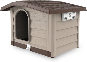 BAMA CUCCIA BUNGALOW PER ANIMALI CANE GATTO 89 X 75 X 62 CM BEIGE MEDIUM