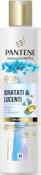 PANTENE SHAMPOO IDRATATI & LUCENTI CON BIOTINA 250 ML PRO-V CON ACIDO IALURONICO IDRATANTE CON VITAMINA B5 OKX