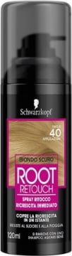SCHWARZKOPF RITOCCO RICRESCITA SPRAY BIONDO SCURO 120 ML COPRE LA RICRESCITA IN UN ISTANTE