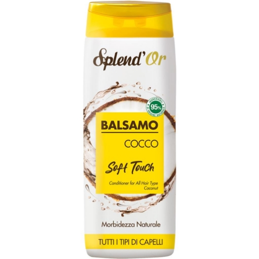 SPLENDOR BALSAMO 300ML COCCO MORBIDEZZA NATURALE PER TUTTI I TIPI DI CAPELLI