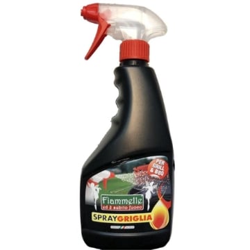 SPRAY PULITORE GRIGLIA  SOLUZIONE PER GRILL E BARBECUE PULITI E BRILLANTI 750 ML