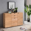 CREDENZA PER SOGGIORNO ROVERE ARTIGIANO IN LEGNO OKX