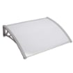 PENSILINA RAIN ALVEROLARE CON BRACCETTI IN POLICARBONATO OPACO 100X150CM OKX
