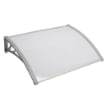 PENSILINA RAIN ALVEOLARE CON BRACCETTI IN POLICARBONATO OPACO 80X100CM OKX