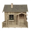 CASETTA PER BAMBINI DA GIARDINO IN LEGNO CM 258 X 255 X 231 H OKX
