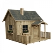 CASETTA PER BAMBINI DA GIARDINO IN LEGNO CM 258 X 255 X 231 H OKX