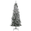 ALBERO DI NATALE SLIM 210CM INNEVATO 631 RAMI