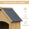 CASETTA PORTA ATTREZZI IN LEGNO IMPERMEABILE 77,5 X 54,2 X 179,5 CM