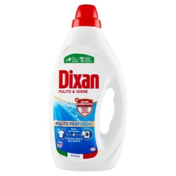 DIXAN LIQUIDO LAVATRICE PULITO E IGIENE 22 LAVAGGI 990 ML OKX