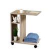 GAIA MOBILETTO CON RUOTE DA SALA 45X30XH56 CM IN COLORE ROVERE