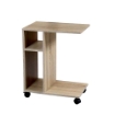 GAIA MOBILETTO CON RUOTE DA SALA 45X30XH56 CM IN COLORE ROVERE