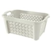 SET ARIANNA PORTABIANCHERIA 50 LT + CESTA PORTA BIANCHERIA 35 LT+ PORTASCOPINO PER BAGNO COLORE ANGORA 