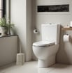 SET ARIANNA PORTABIANCHERIA 50 LT + CESTA PORTA BIANCHERIA 35 LT+ PORTASCOPINO PER BAGNO COLORE TALPA