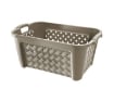 SET ARIANNA PORTABIANCHERIA 50 LT + CESTA PORTA BIANCHERIA 35 LT+ PORTASCOPINO PER BAGNO COLORE TALPA