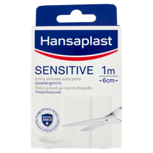 HANSAPLAST STRISCIA 10X60 10PZ SENSITIVE EXTRA DELICATO SULLA PELLE 1 METRO OKX