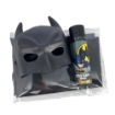 BATMAN SET MASCHERA + STELLE FILANTI + MANTELLO KIT GIOCA LA FESTA DI CARNEVALE 3+ ANNI 