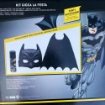 BATMAN SET MASCHERA + STELLE FILANTI + MANTELLO KIT GIOCA LA FESTA DI CARNEVALE 3+ ANNI 