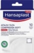 HANSAPLAST COMPRESSA SOFT STERILE 7,5X7,5 CM GARZA MORBIDA PRIMO SOCCORSO DETERGERE E PROTEGGERE LE FERITE 10PZ OKX