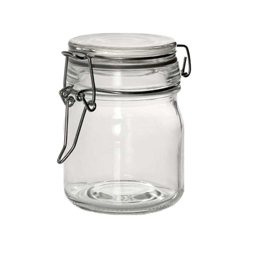 BARATTOLO DA CUCINA IN VETRO PER AROMI E SPEZIE ERMETICO COLORI ASSORTITI 160ML