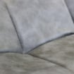 POLTRONA WINONA IN ECOPELLE CON STRUTTURA IN METALLO 59 X 51 X 82 CM GRIGIO OKX