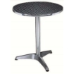 TAVOLO TONDO DA BAR  IN ALLUMINIO LAMINATO 60X60X70 CM OKX