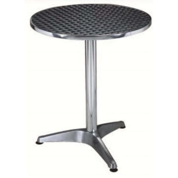 TAVOLO TONDO DA BAR  IN ALLUMINIO LAMINATO 60X60X70 CM OKX