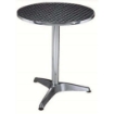 TAVOLO TONDO DA BAR  IN ALLUMINIO LAMINATO 60X60X70 CM OKX
