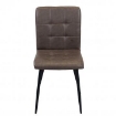 POLTRONA ROSALYN REALIZZATA CON SEDUTA IN ECOPELLE 47,5 X 59 X 81CM MARRONE OKX